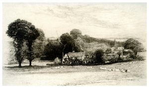 Cottage di Milton, Chalfont St Giles, Buckinghamshire, 1895