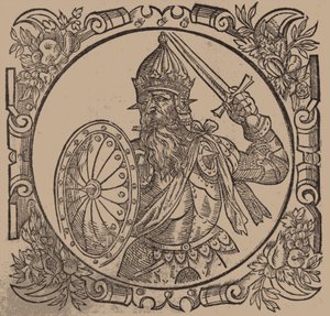 Mindaugas, re di Lituania Da: Sarmatiae Europeae desscriprio... di A. Guagnini, 1578 da Unbekannt