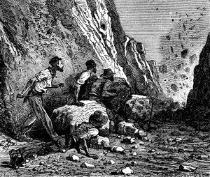 Minatori che fanno esplodere, 1879