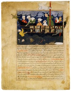 Miniatura dal Majma al-tawarikh di Hafiz-i Abru. "L
