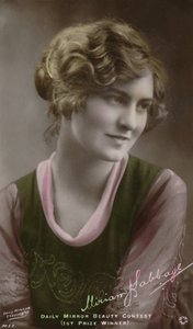 Miriam Babbage, c1880-1950 - Vincitrice del concorso di bellezza del Daily Mirror, c1930 da Unbekannt