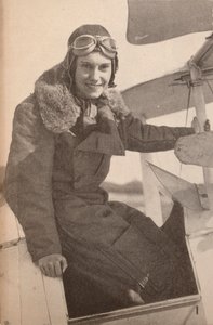 Miss Jean Batten, della Nuova Zelanda, che nel maggio 1934 volò dall