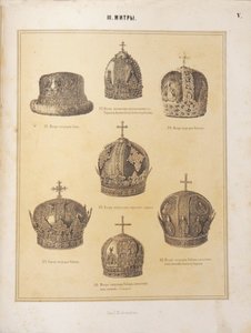 Mitre dei patriarchi, 1863 da Unbekannt