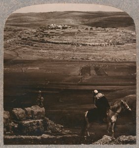 Mizpeh, con il pilastro di pietre di Giacobbe, c1900 da Unbekannt