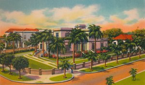 Residenza moderna in El Prado, Barranquilla, c1940s da Unbekannt