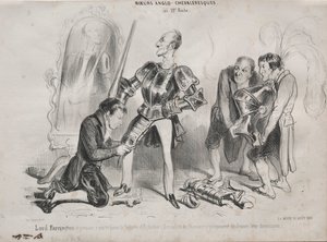 Moeurs Anglo-chevaleresques, 1839 da Unbekannt