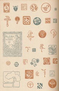 Monogrammi e marchi, c. 1890, 1905 da Unbekannt