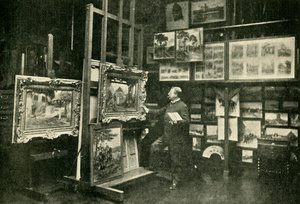 Monsieur Detaille nel suo studio, 1900