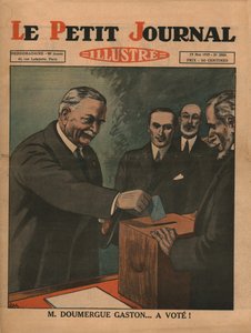 Monsieur Gaston Doumergue... ha votato!, 1929 da Unbekannt