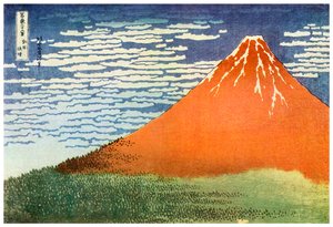 Monte Fuji, Giappone, c. 1823, 1956