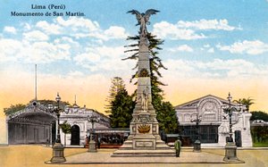 Monumento al Generale San Martin, Lima, Perù da Unbekannt