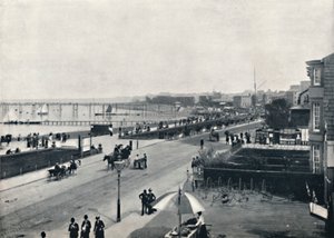 Morecambe - Il Lungomare, 1895 da Unbekannt