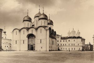 Mosca. Cattedrale della Dormizione. Circa 1900