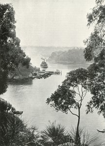 Mosmans Bay, dal molo di Cremorne, c1900 da Unbekannt
