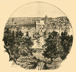 Moschea a Hebron, 1890 da Unbekannt
