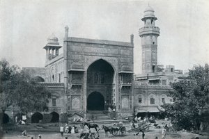 Moschea di Wazir Khan, Lahore, c1942 da Unbekannt