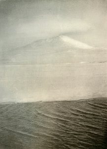 Monte Erebus dalla banchisa, c1908, 1909 da Unbekannt