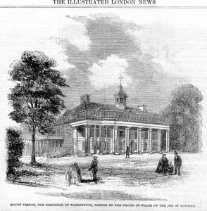 Mount Vernon, la Residenza di Washington, XIX secolo da Unbekannt