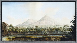 Monte Vesuvio, Regno di Napoli, c 1767 da Unbekannt