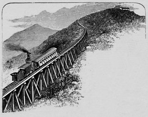 Ferrovia del Monte Washington da Unbekannt