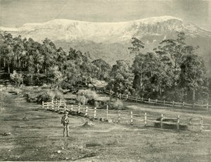 Monte Wellington, dalla Huon Road da Unbekannt