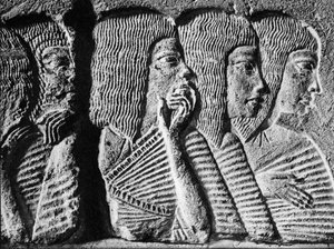 Mourners al funerale di un alto sacerdote di Menfi, c1350 a.C. 1936