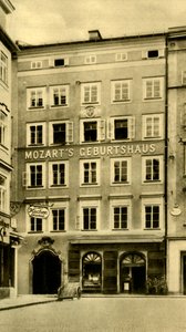 Casa Natale di Mozart, Salisburgo, Austria, c1935