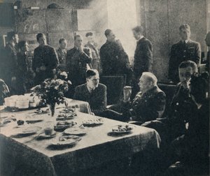 Il Sig. Churchill con la R.A.F. - 615 Squadrone da Caccia, anni 