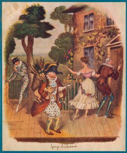 Mr Punch o Pulcinella e altri personaggi della commedia dell