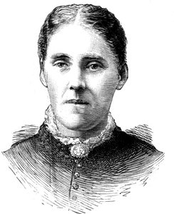Signora Houghton, moglie del reverendo John Houghton, 1886