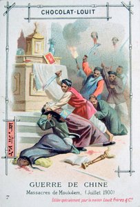 Massacro di Mukden, Ribellione dei Boxer, Cina, luglio 1900