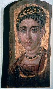 Ritratto di mummia di una donna egiziana, I-III secolo