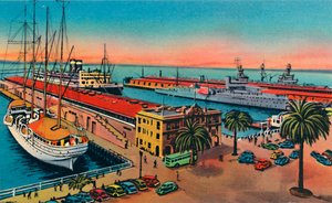 Moli municipali. San Diego, California, c1941 da Unbekannt