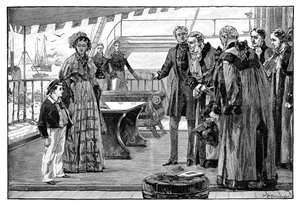 Dignitari municipali presentati al Principe di Galles, c1840s, 1900 da Unbekannt