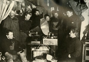Musica nella capanna, c1908, 1909 da Unbekannt