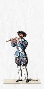 Musicista, costume per l