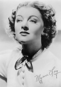 Myrna Loy 1905-1993, attrice americana, c1930