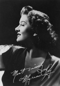 Myrna Loy 1905-1993, attrice americana, c1930
