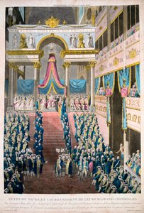Napoleone Bonaparte è incoronato imperatore Napoleone I, 2 dicembre 1804, XIX secolo da Unbekannt