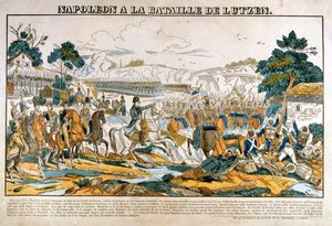 Napoleone alla battaglia di Lutzen, 2 maggio, 1813