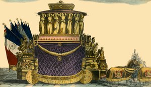 Carro funebre di Napoleone, 1840, 1921 da Unbekannt