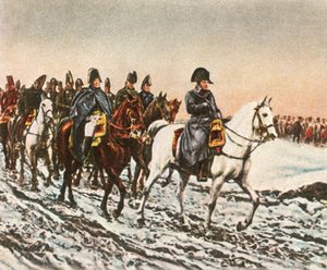 La Ritirata di Napoleone alla Berezina, 1812, 1936 da Unbekannt