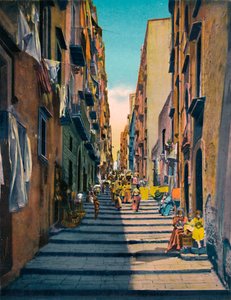 Napoli - Pallonetti Santa Lucia, c1900 da Unbekannt