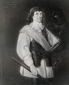 Nathaniel Fiennes, c1608-1669, politico inglese, XVII secolo, 1899 da Unbekannt