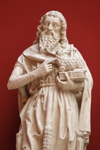 Museo Nazionale dei Monumenti Francesi. Sainte Chapelle, Chateaudun. San Giovanni Battista. Calco, Parigi, Francia da Unbekannt