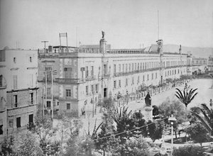 Palazzo Nazionale, Città del Messico, c1897 da Unbekannt