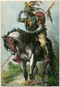 Scout nativo americano, c1870 da Unbekannt