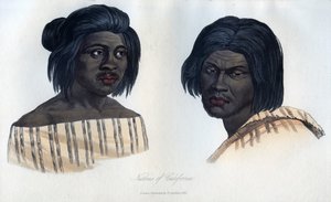 Nativi della California, 1848 da Unbekannt
