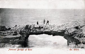Ponte Naturale di Ross, Contea di Clare, Irlanda, 1906