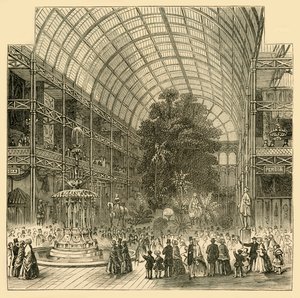 Navata della Grande Esposizione del 1851, c1876 da Unbekannt